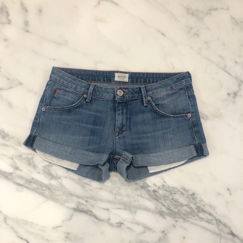 Hudson cuffed jeans